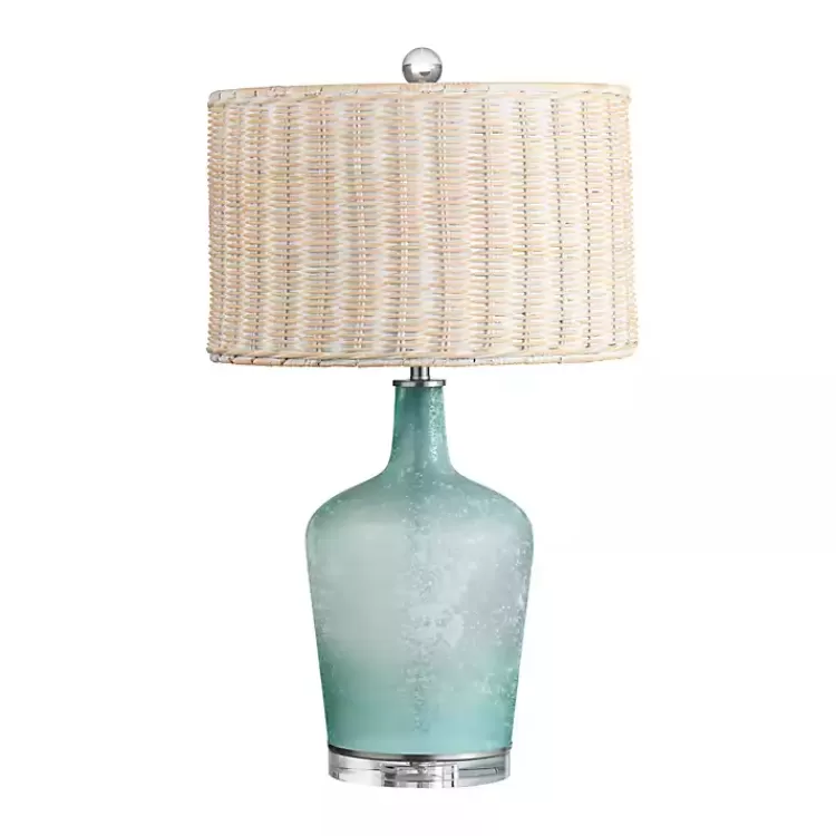 Blue Glass Coastal Table Lamp>Kirklands Home Cheap