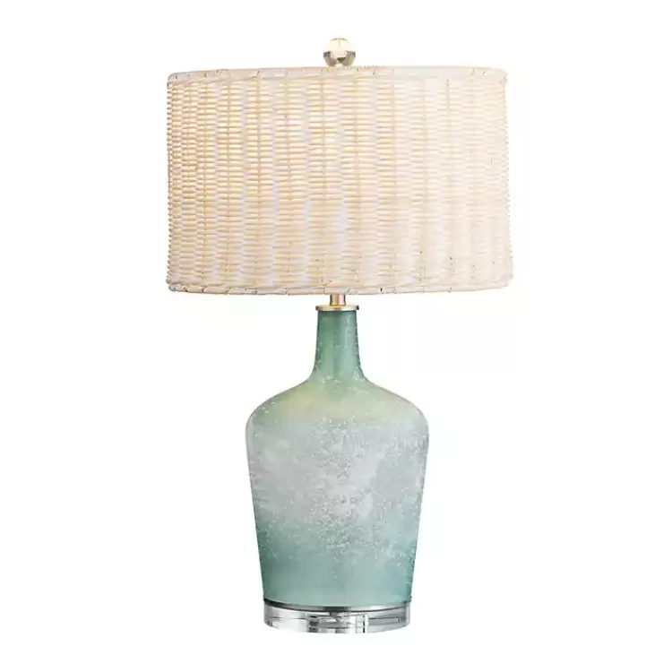 Blue Glass Coastal Table Lamp>Kirklands Home Cheap