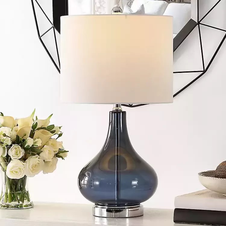 blue_glass_curved_brooks_table_lamp_4.webp Blue Glass Curved Brooks Table Lamp>Kirklands Home Best