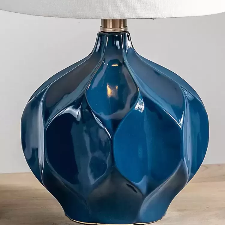 blue_glazed_geometric_table_lamp_3.webp Blue Glazed Geometric Table Lamp>Kirklands Home Online