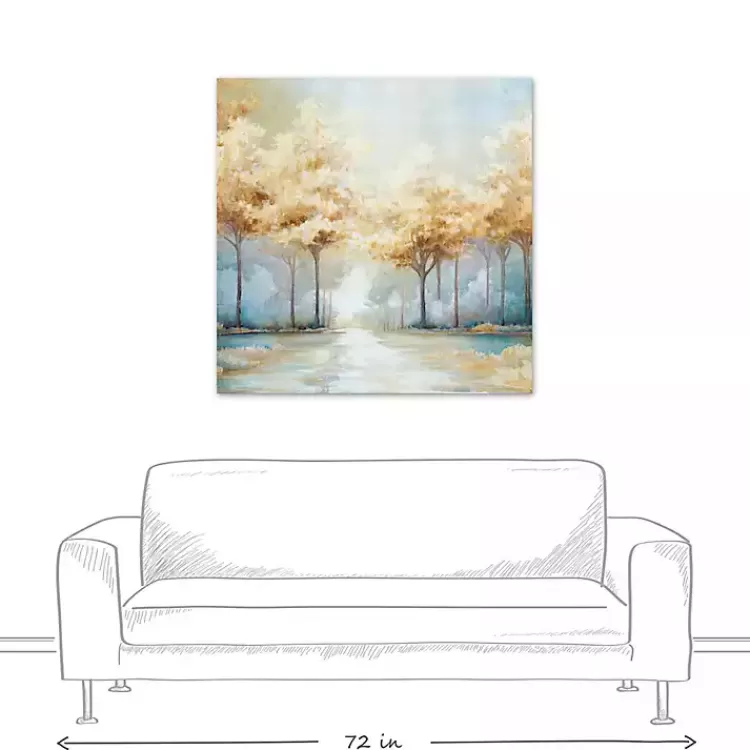 blue_golden_landscape_canvas_art_print_x_in_3.webp Blue Golden Landscape Canvas Art Print, 40x40 in.>Kirklands Home Sale