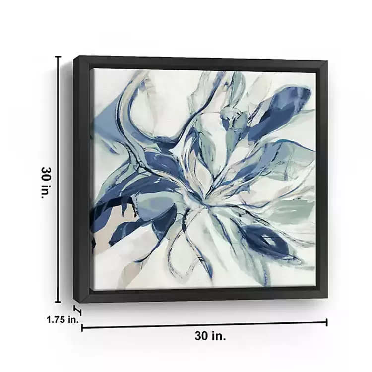 blue_halcyon_framed_canvas_art_print_2.webp Blue Halcyon Framed Canvas Art Print>Kirklands Home Cheap