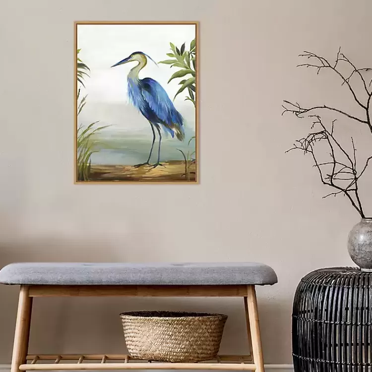 blue_heron_framed_canvas_art_print_6.webp Heron Framed Canvas Art Print>Kirklands Home Cheap