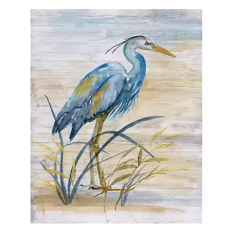 Blue Heron Giclee Canvas Art Print>Kirklands Home Clearance