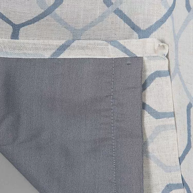 blue_interlock_single_curtain_panel__in_5.webp Blue Interlock Single Curtain Panel, 84 in.>Kirklands Home Discount