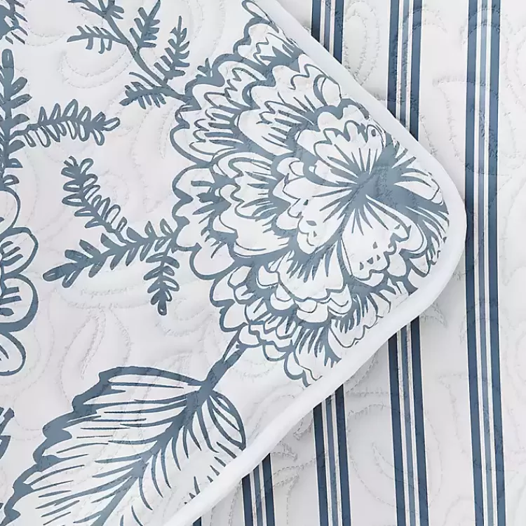 blue_jacobean_reversible_pc_queen_quilt_set_3.webp Blue Jacobean Reversible 3-pc. Queen Quilt Set>Kirklands Home Shop