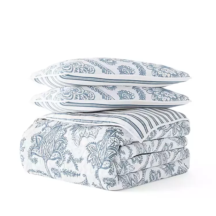 blue_jacobean_reversible_pc_twin_quilt_set_2.webp Blue Jacobean Reversible 2-pc. Twin Quilt Set>Kirklands Home Shop
