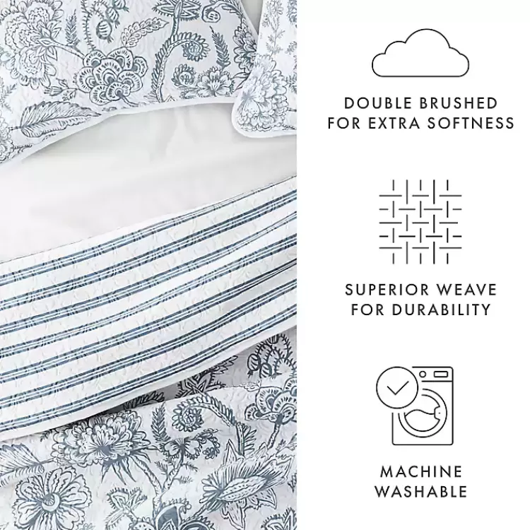 blue_jacobean_reversible_pc_twin_quilt_set_6.webp Blue Jacobean Reversible 2-pc. Twin Quilt Set>Kirklands Home Shop