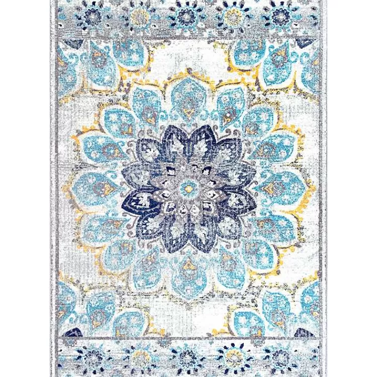Blue Kiyoko Area Rug, 5x7>Kirklands Home Best