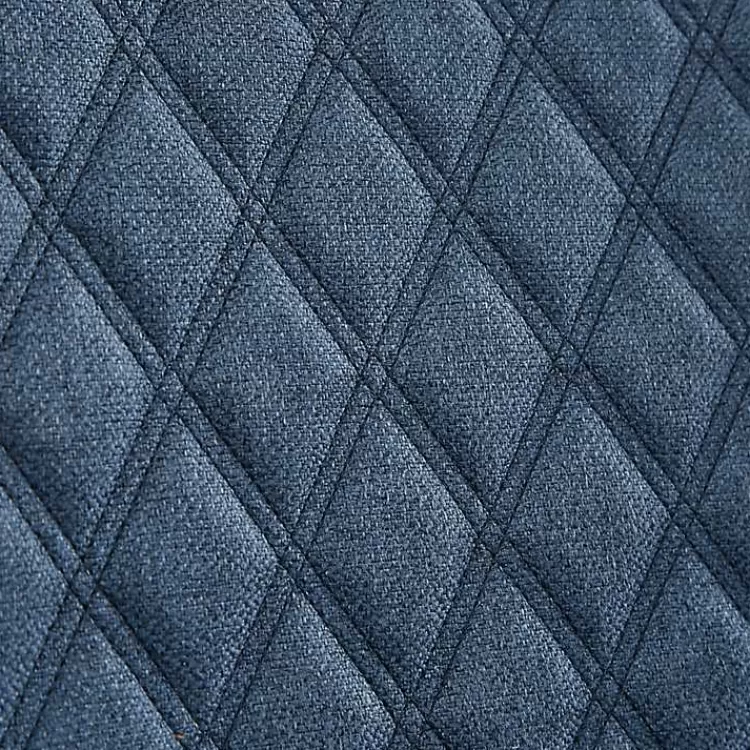 blue_lanea_quilted_accent_chair_with_silver_studs_4.webp Lanea Quilted Accent Chair with Silver Studs>Kirklands Home Outlet
