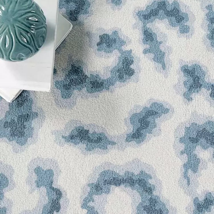 blue_leopard_spots_washable_area_rug_x_6.webp Blue Leopard Spots Washable Area Rug, 5x8>Kirklands Home New