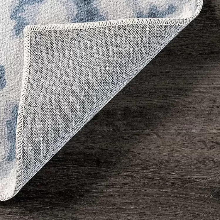 blue_leopard_spots_washable_area_rug_x_7.webp Blue Leopard Spots Washable Area Rug, 5x8>Kirklands Home New