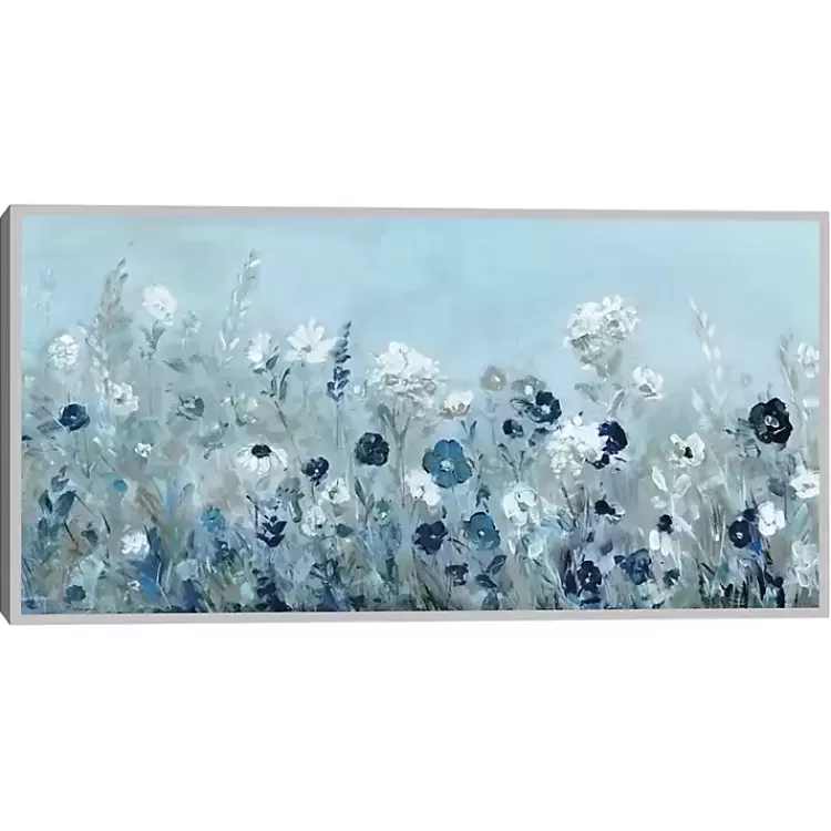 Blue Light Garden Framed Canvas Art Print>Kirklands Home Discount
