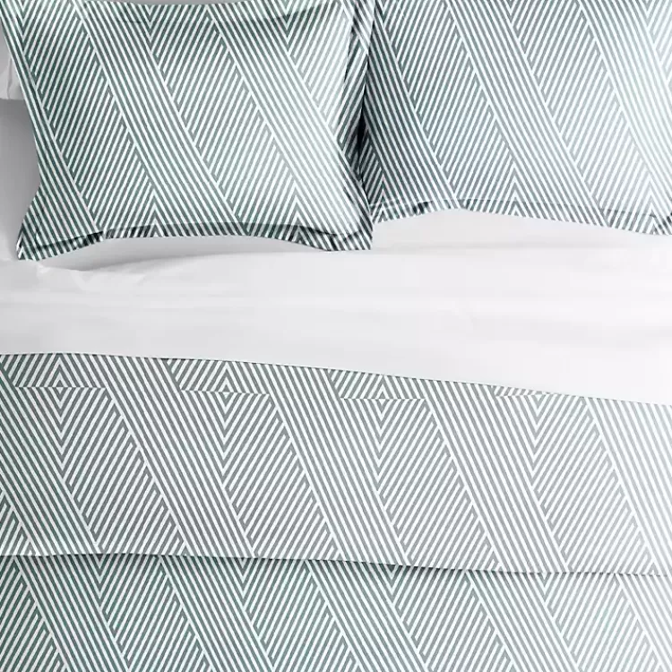 blue_linear_pc_twin_duvet_cover_set_2.webp Blue Linear 2-pc. Twin Duvet Cover Set>Kirklands Home Best