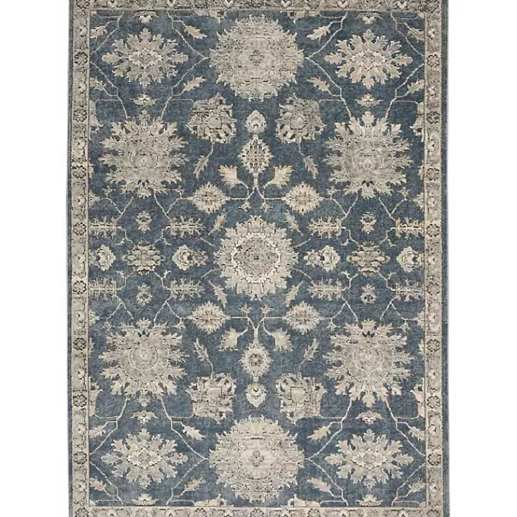Blue Lush Vines Area Rug, 4x6>Kirklands Home Discount
