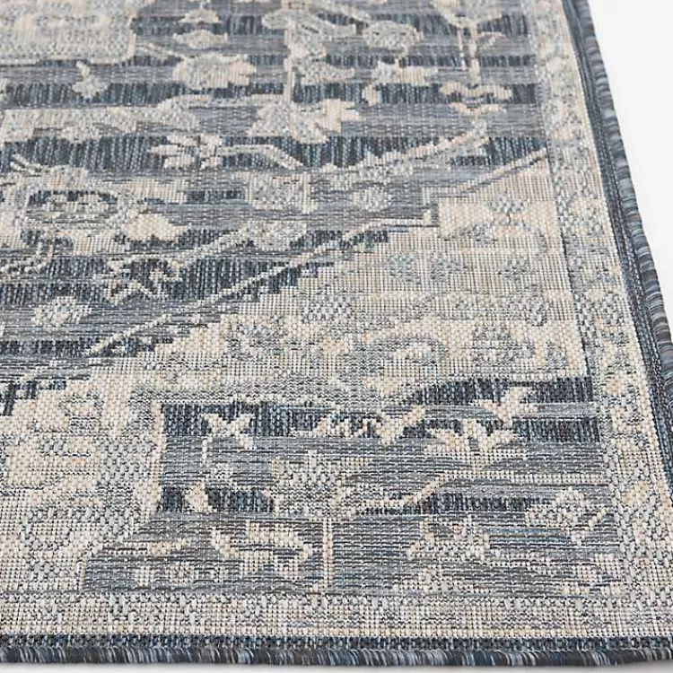 Medallion Lava Indoor/Outdoor Area Rug, 7x9>Kirklands Home Outlet