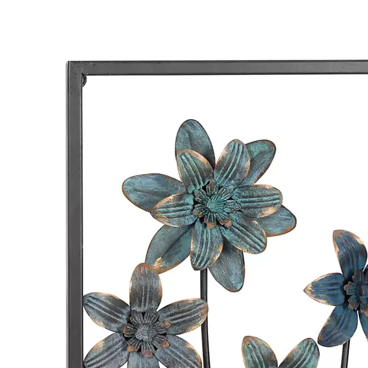 blue_metal_floral_panel_wall_plaques_set_of__3.webp Metal Floral Panel Wall Plaques, Set of 2>Kirklands Home Clearance