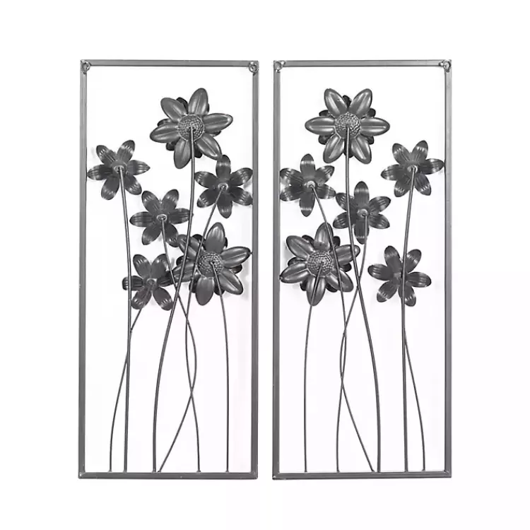 blue_metal_floral_panel_wall_plaques_set_of__5.webp Metal Floral Panel Wall Plaques, Set of 2>Kirklands Home Clearance