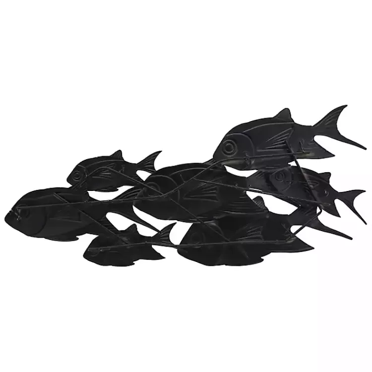 blue_metal_school_of_fish_wall_plaque_3.webp Metal School of Fish Wall Plaque>Kirklands Home Clearance