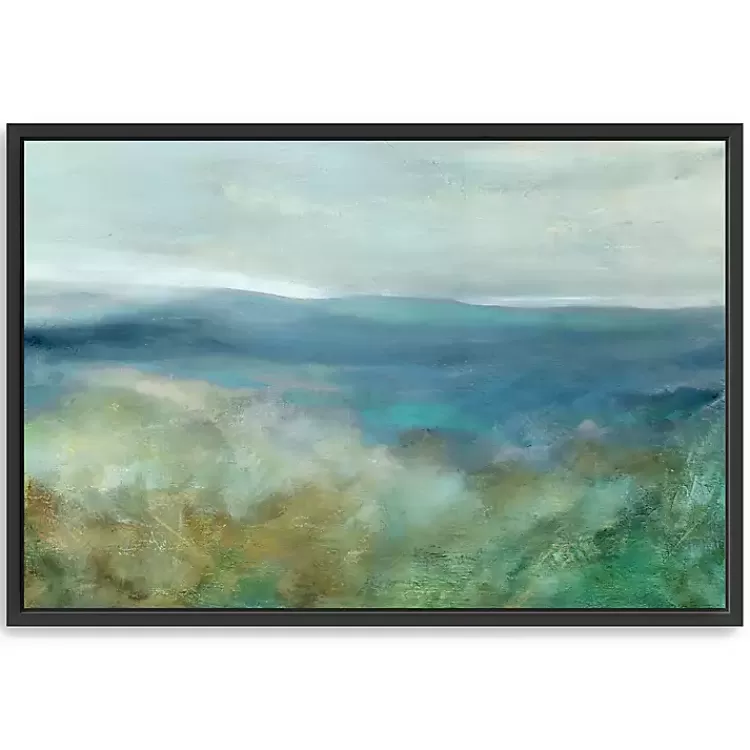 Blue Mountain Overlook Framed Canvas Art Print>Kirklands Home Sale