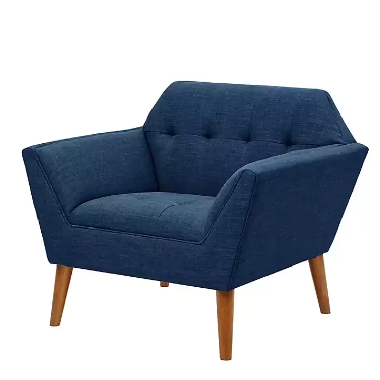 blue_newman_midcentury_accent_chair_2.webp Newman Mid-Century Accent Chair>Kirklands Home New