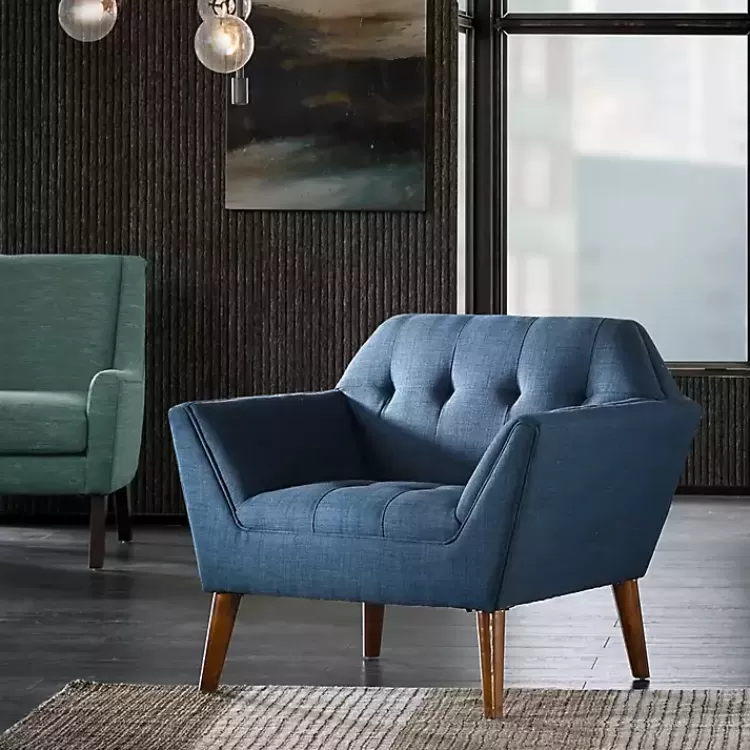 blue_newman_midcentury_accent_chair_5.webp Newman Mid-Century Accent Chair>Kirklands Home New
