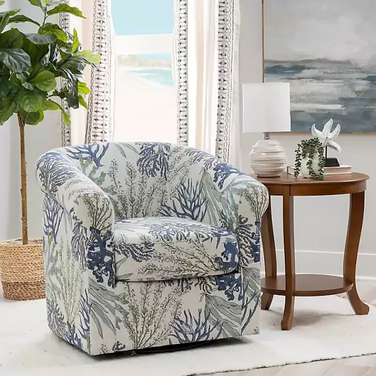Ocean Bonnie Swivel Accent Chair>Kirklands Home Hot