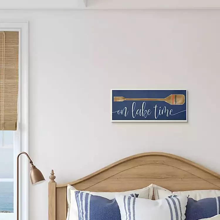 On Lake Time Wall Plaque>Kirklands Home Hot