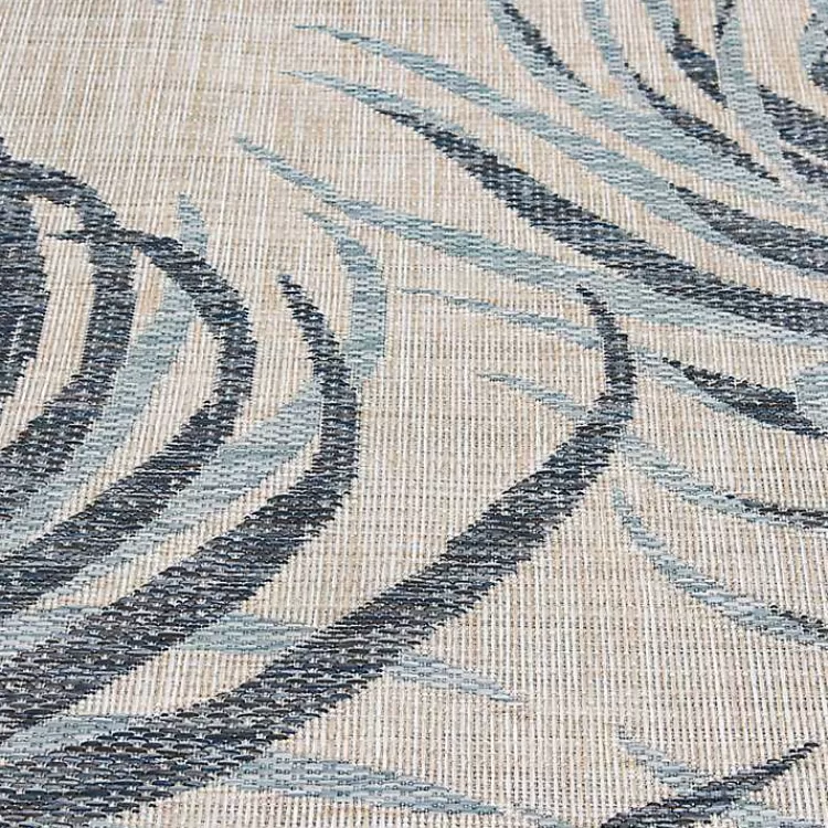 blue_palm_fronds_lava_indooroutdoor_area_rug_x_3.webp Palm Fronds Lava Indoor/Outdoor Area Rug, 5x7>Kirklands Home Flash Sale