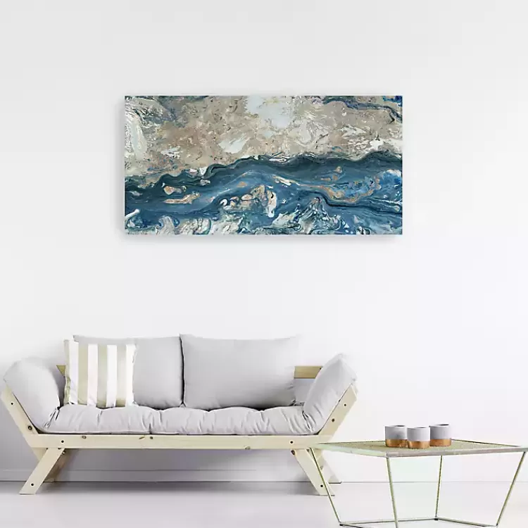 Blue Passage Canvas Art Print>Kirklands Home Sale