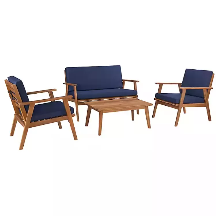 4-pc. Acacia Wood Outdoor Living Set>Kirklands Home Fashion
