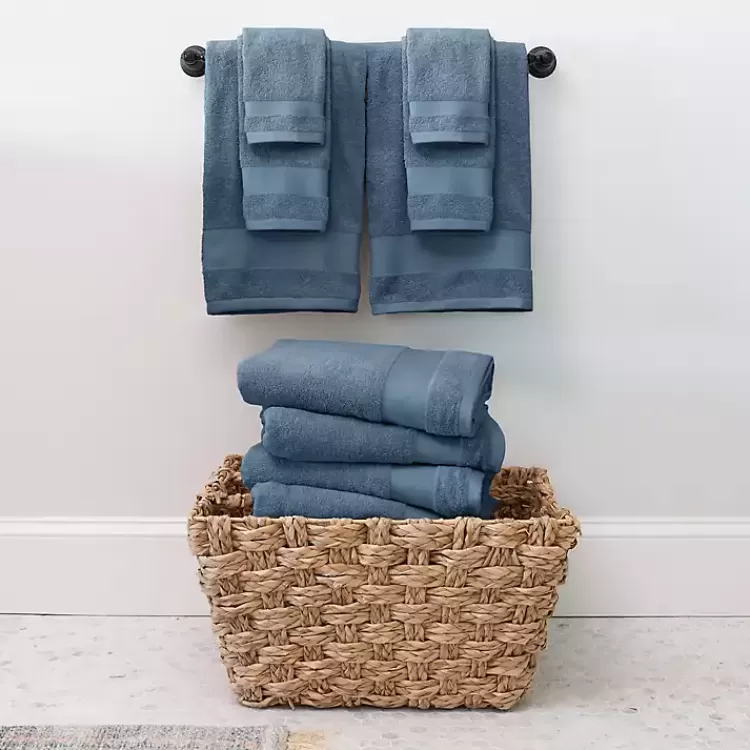 blue_pc_essential_cotton_bath_towels_2.webp 6-pc. Essential Cotton Bath Towels>Kirklands Home Flash Sale