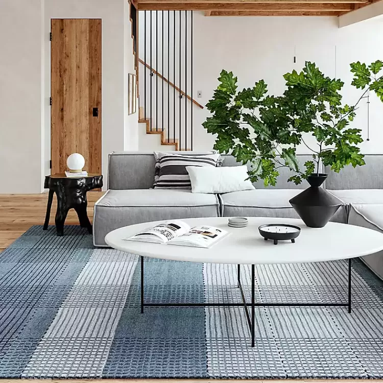 Plaid Emily Henderson x RugsUSA Rug, 8x10>Kirklands Home Fashion