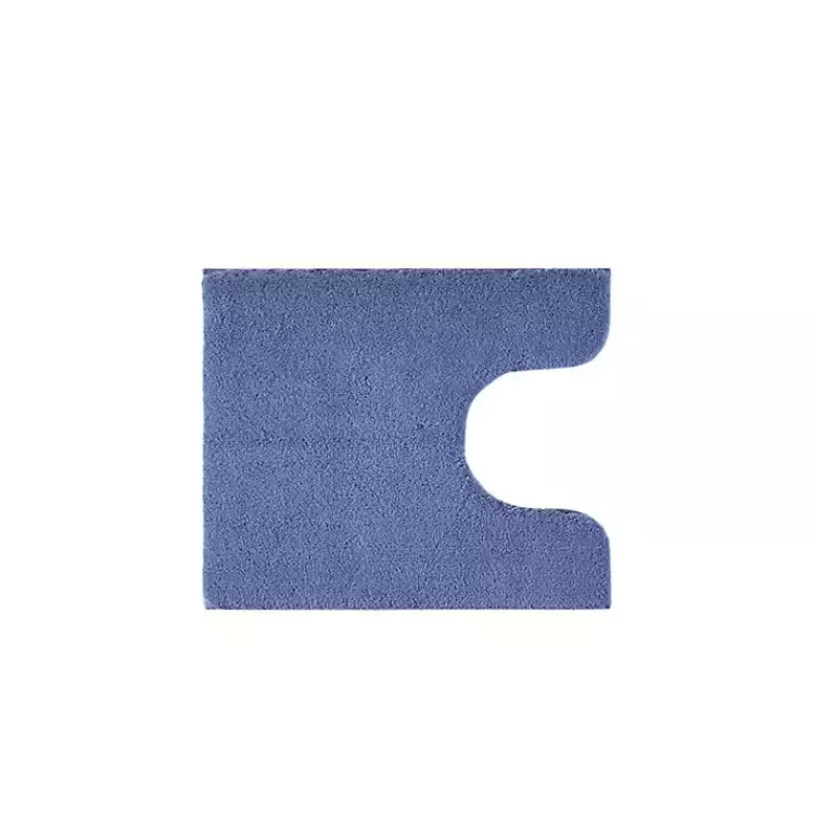 Blue Plush Microfiber Bath Mat, 20x24>Kirklands Home Flash Sale