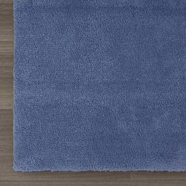 blue_plush_microfiber_bath_mat_x_2.webp Blue Plush Microfiber Bath Mat, 20x24>Kirklands Home Flash Sale