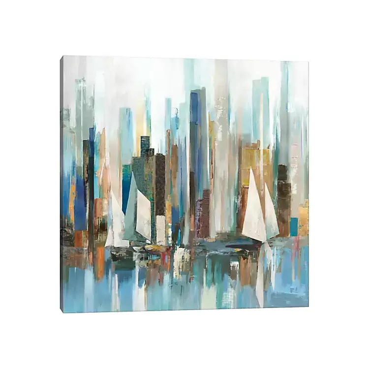 Blue Regatta Canvas Art Print>Kirklands Home Store