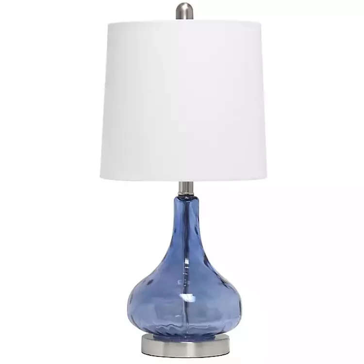 Rippled Glass Droplet Table Lamp>Kirklands Home Hot