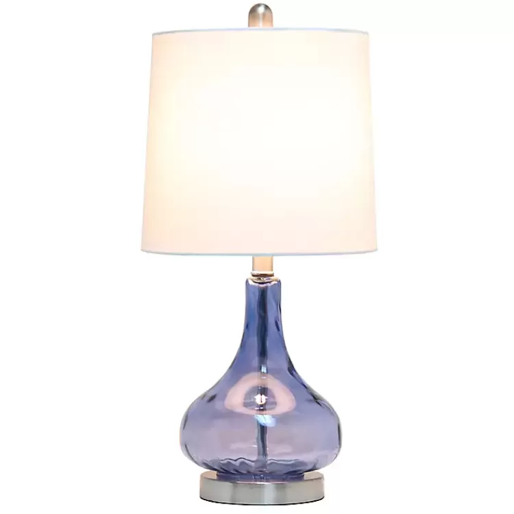 Rippled Glass Droplet Table Lamp>Kirklands Home Hot