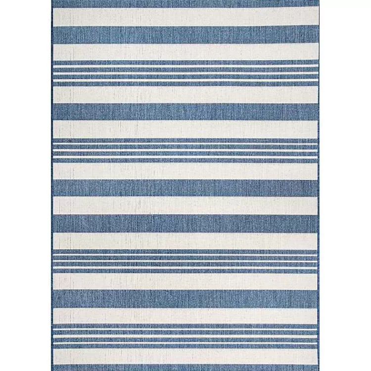 Robin Stripe Outdoor Rug, 5x8>Kirklands Home Clearance