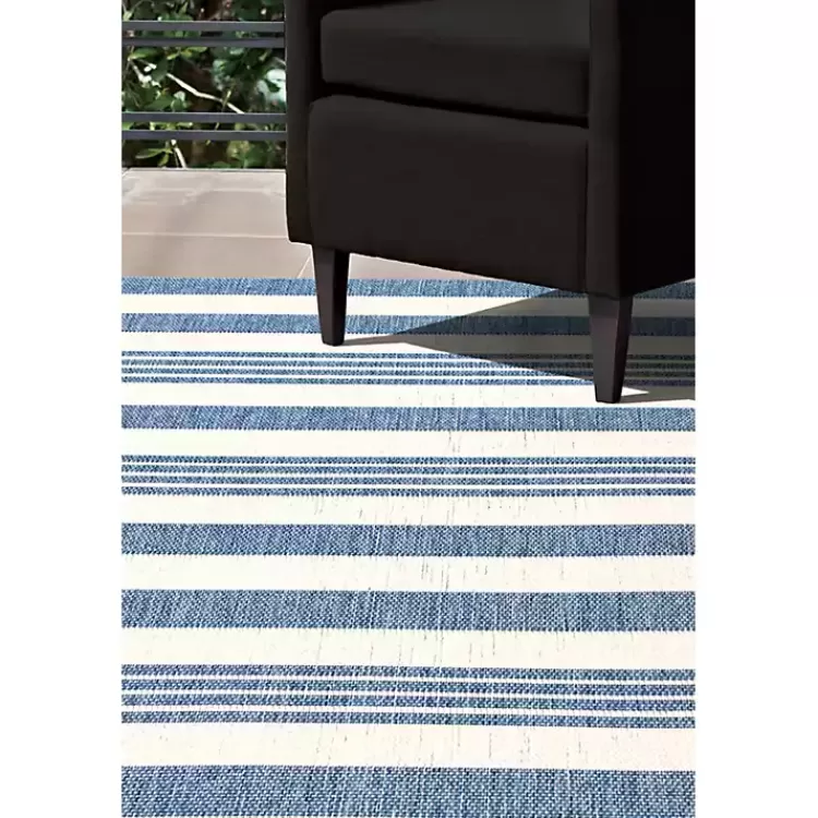 blue_robin_stripe_outdoor_rug_x_2.webp Robin Stripe Outdoor Rug, 5x8>Kirklands Home Clearance