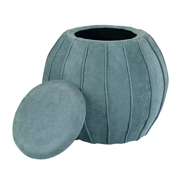 Rounded Oval Storage Ottoman>Kirklands Home Shop