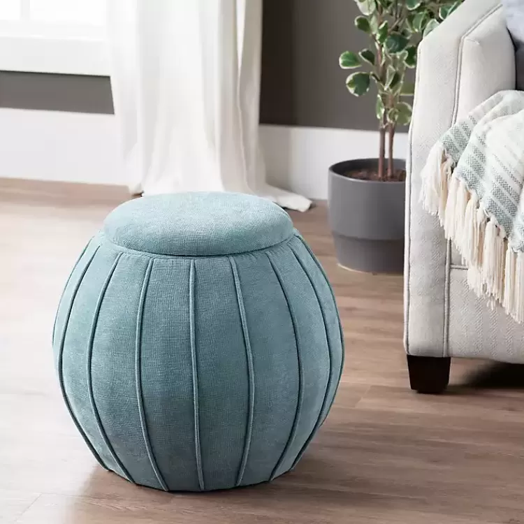 blue_rounded_oval_storage_ottoman_4.webp Rounded Oval Storage Ottoman>Kirklands Home Shop