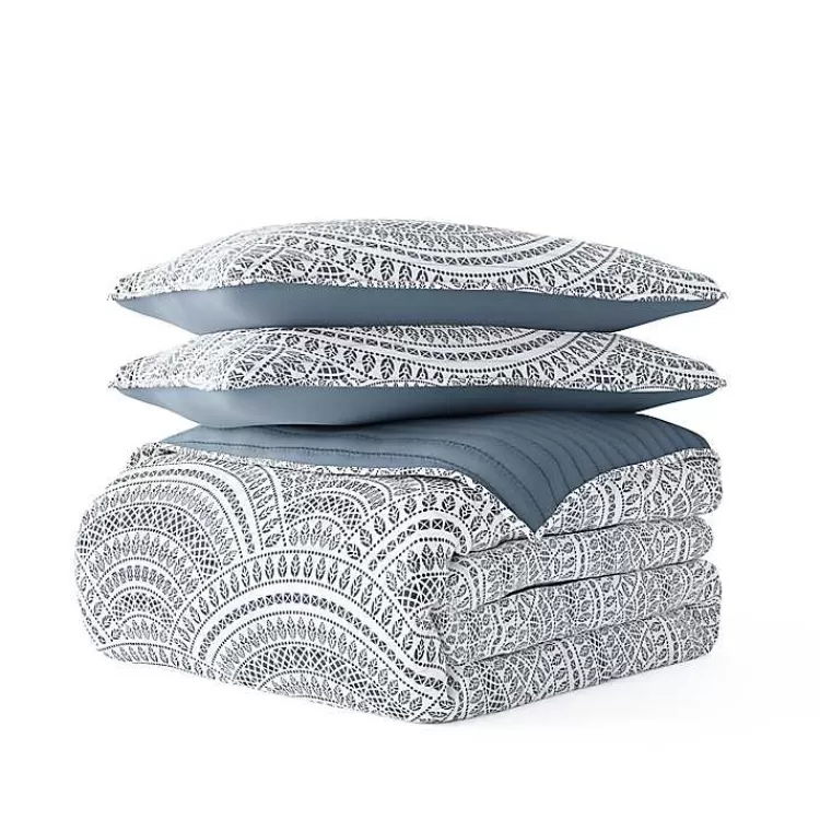blue_scalloped_reversible_pc_king_quilt_set_2.webp Blue Scalloped Reversible 3-pc. King Quilt Set>Kirklands Home Flash Sale