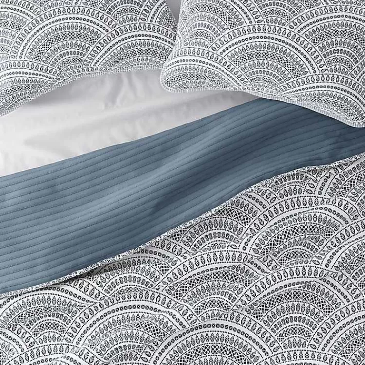 blue_scalloped_reversible_pc_king_quilt_set_4.webp Blue Scalloped Reversible 3-pc. King Quilt Set>Kirklands Home Flash Sale