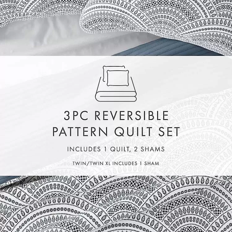 blue_scalloped_reversible_pc_king_quilt_set_8.webp Blue Scalloped Reversible 3-pc. King Quilt Set>Kirklands Home Flash Sale