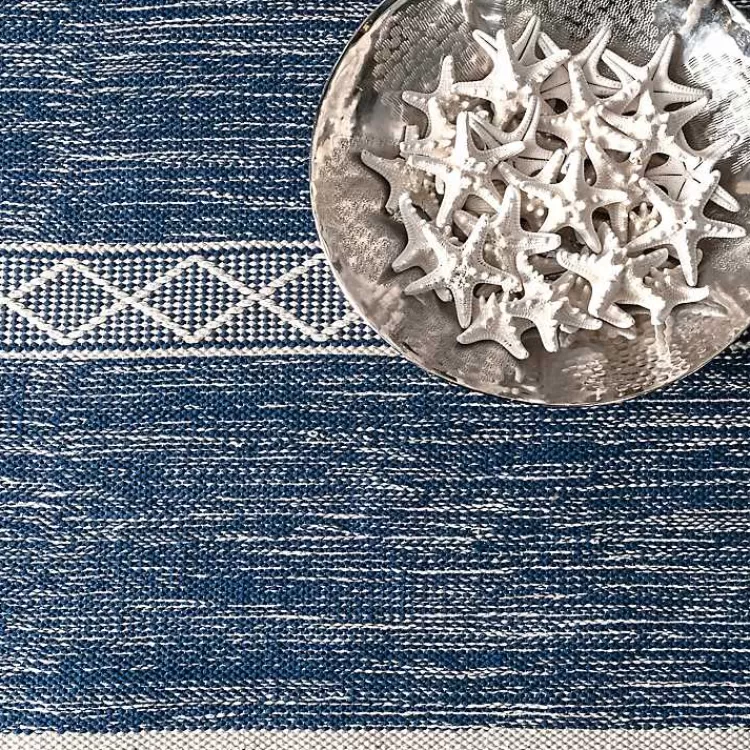 blue_seabrook_striped_fringe_wool_area_rug_x_2.webp Seabrook Striped Fringe Wool Area Rug, 7x9>Kirklands Home Fashion