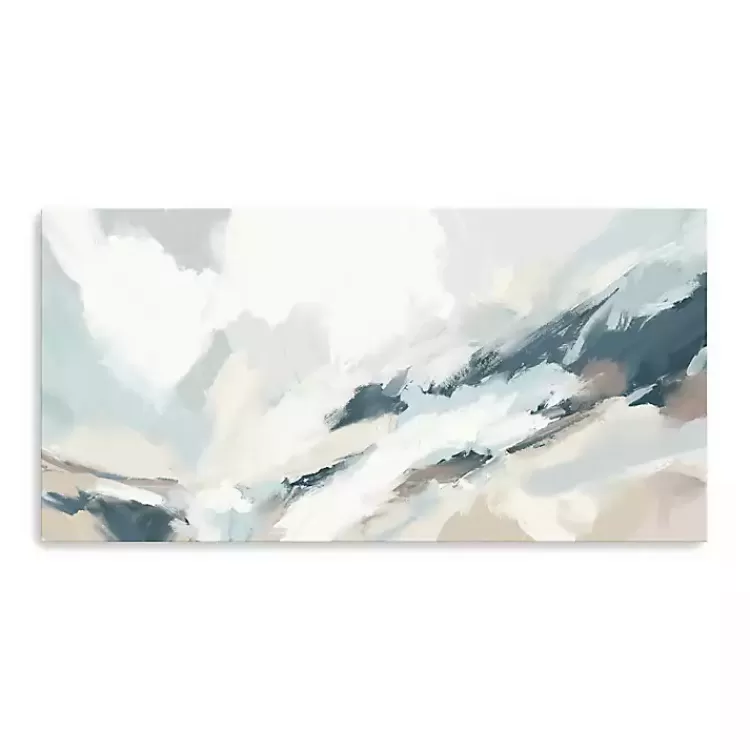 Blue Seaside Abstract Canvas Art Print>Kirklands Home Outlet