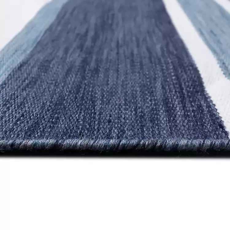 blue_shades_striped_indooroutdoor_scatter_rug_5.webp Blue Shades Striped Indoor/Outdoor Scatter Rug>Kirklands Home Best Sale