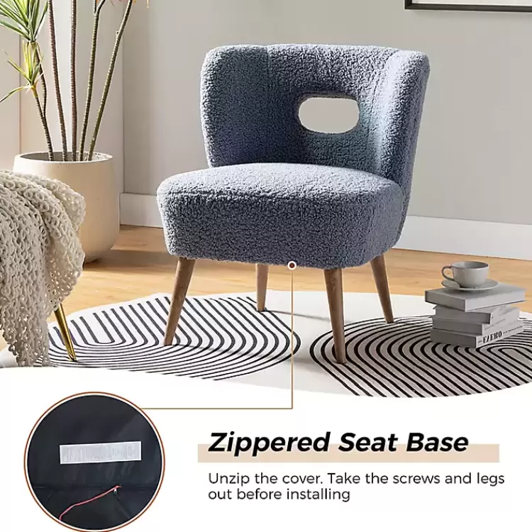 blue_sherpa_barrel_accent_chair_2.webp Sherpa Barrel Accent Chair>Kirklands Home Store