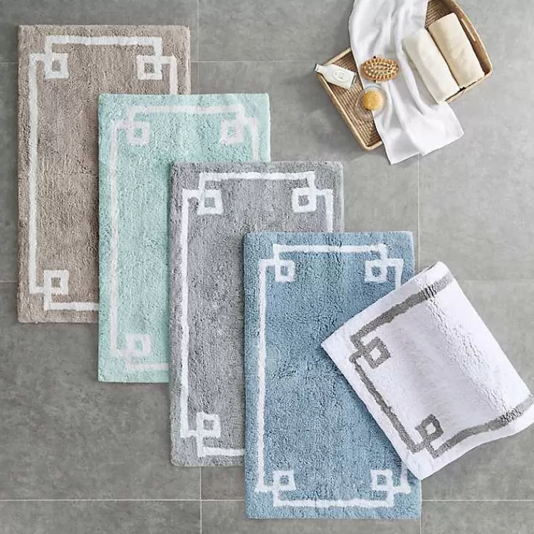 blue_simple_trim_cotton_tufted_bath_mat__in_7.webp Blue Simple Trim Cotton Tufted Bath Mat, 30 in.>Kirklands Home Fashion